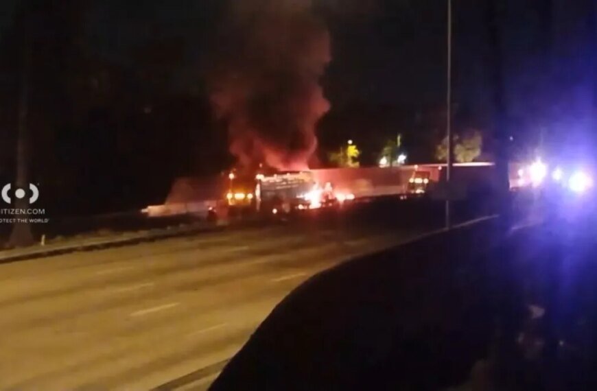 Tragic Semi-Truck Accident on 5 Freeway in Boyle Heights Claims Life