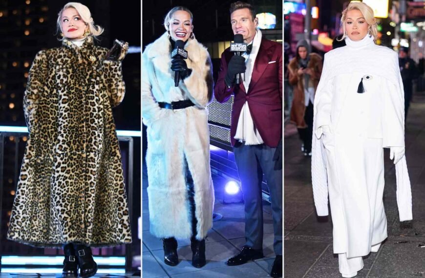 Rita Ora Dazzles with Six Fun Outfit Changes During the Longest New Year's Rockin' Eve Broadcast