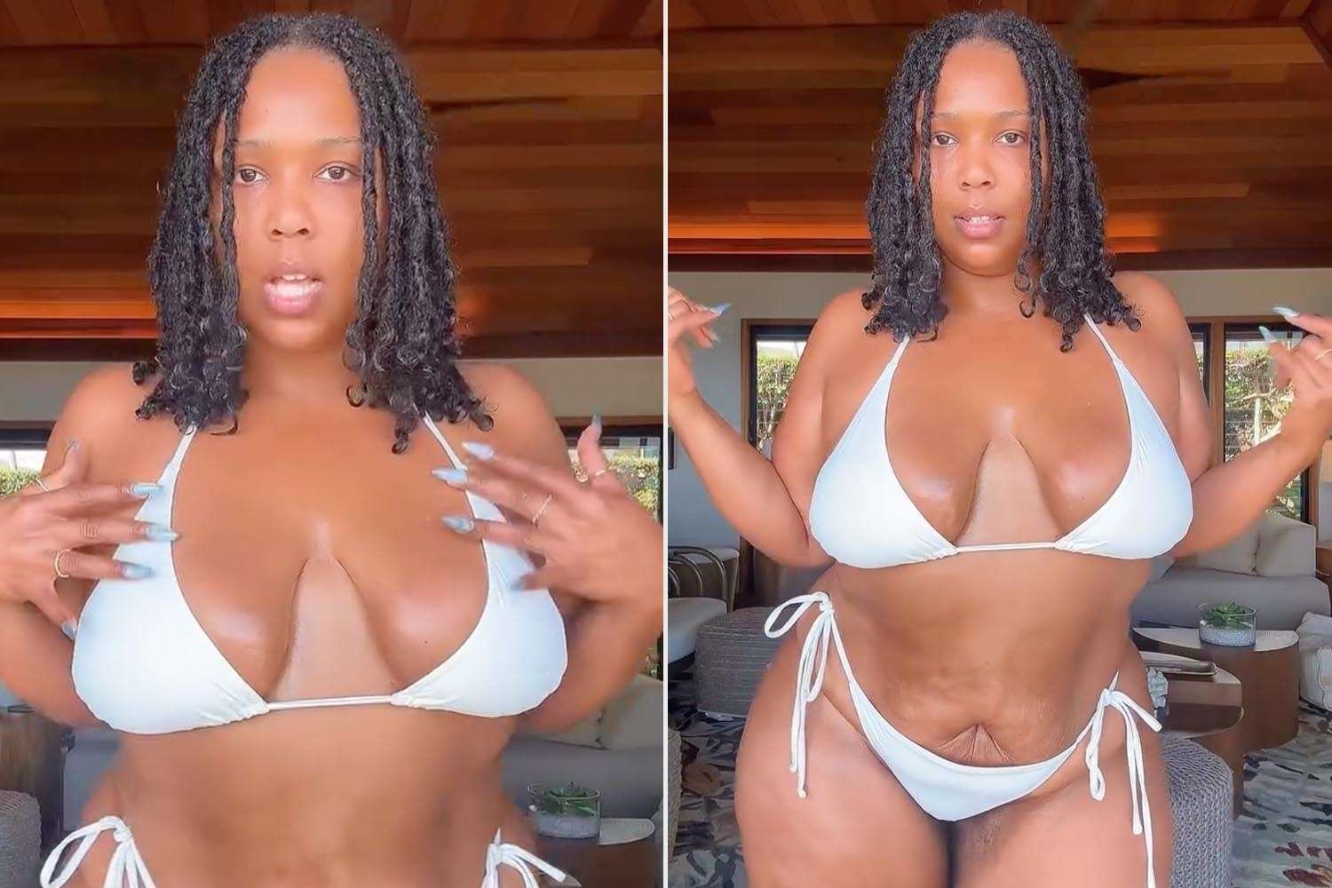 Lizzo Celebrates the New Year in Style with a White Bikini and a Chic Pucci Bodysuit