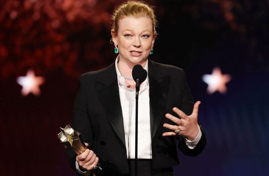 Sarah Snook Wishes She Had Written a Speech After Winning Best Actress at the 2026 Critics Choice Awards