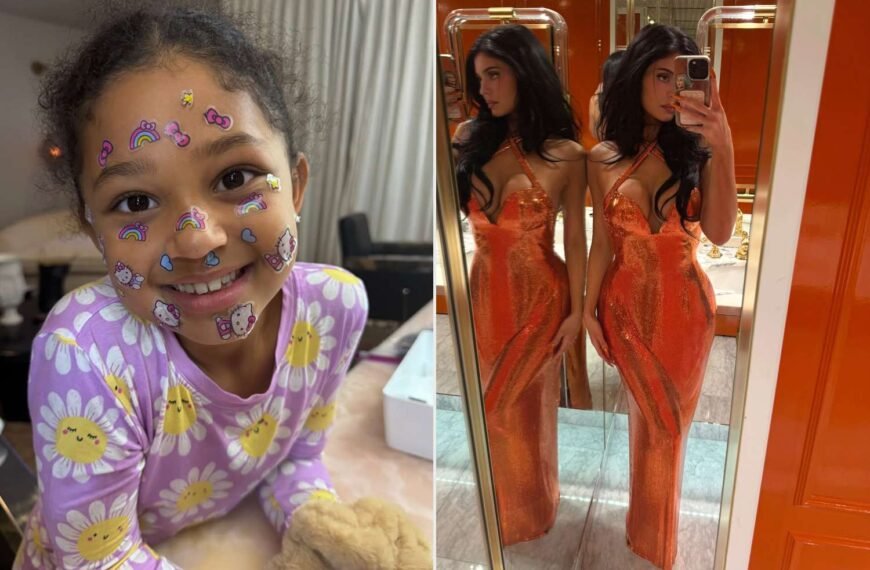Kylie Jenner Looks Back on 2025: A Heartwarming Photo of 7-Year-Old Stormi Covered in Stickers