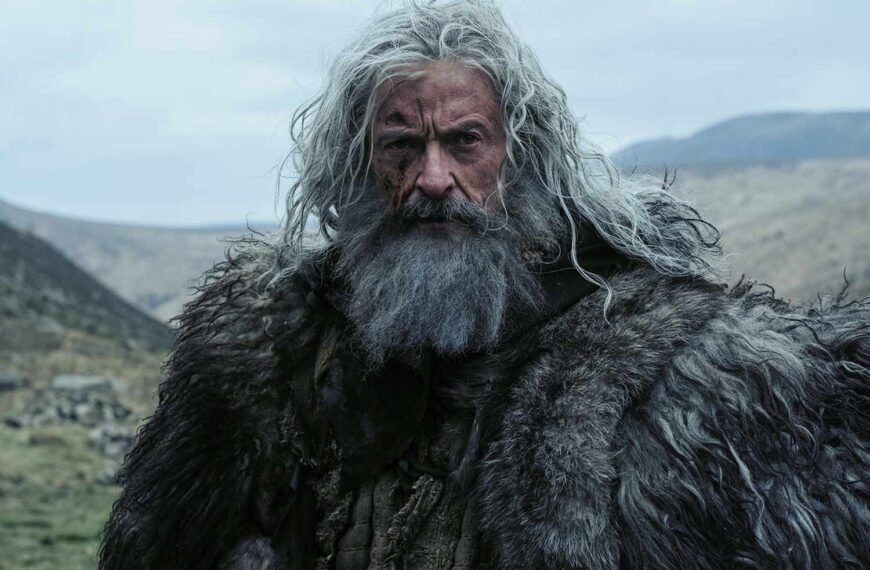 Hugh Jackman Shows a New Look with Long Gray Hair and Beard in The Death of Robin Hood Trailer