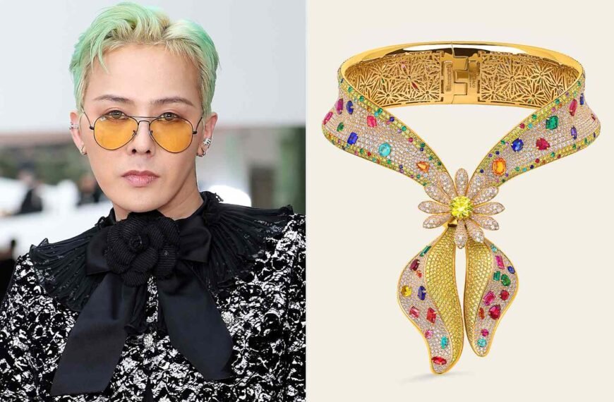 Korean Rapper G-DRAGON Stands Out with Stunning 210-Carat Custom Diamond Jewelry