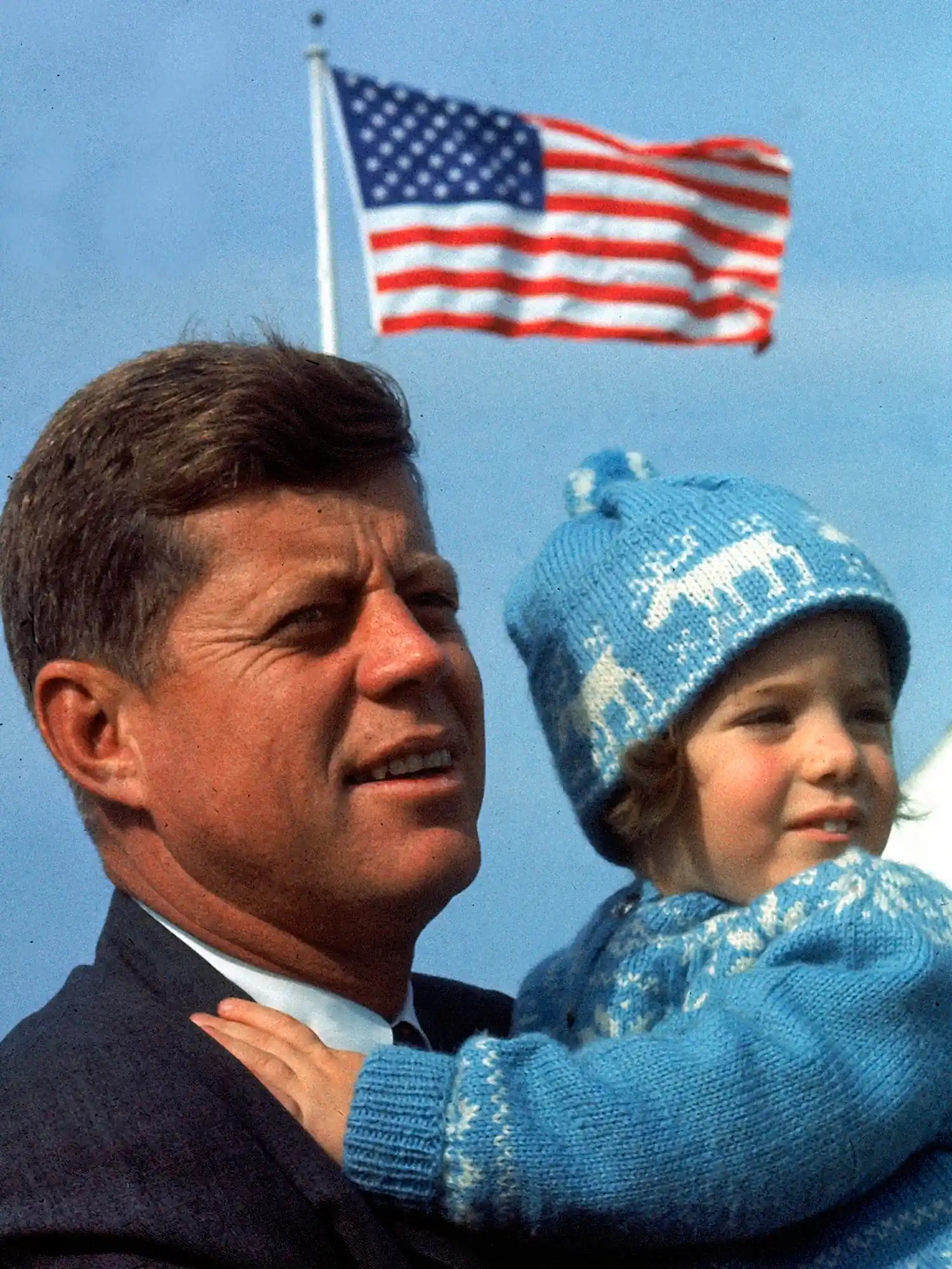 John F. Kennedy and Caroline B. Kennedy