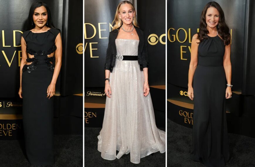 Golden Eve Red Carpet Highlights: Sarah Jessica Parker, Mindy Kaling, and More Stars Shine