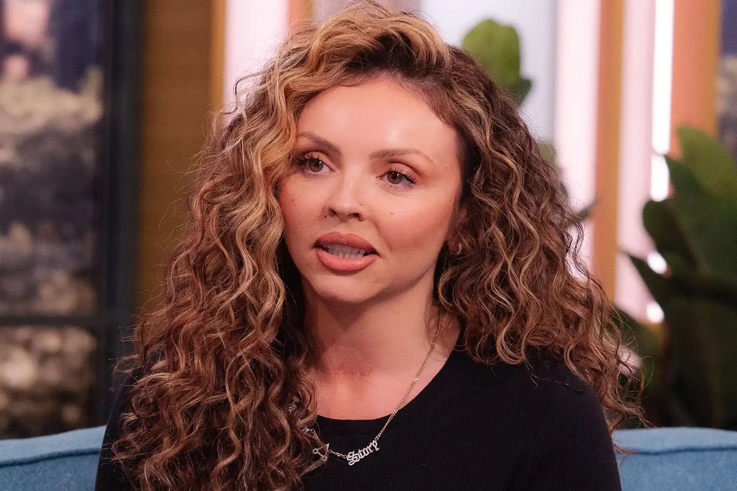 Jesy Nelson talking on This Morning