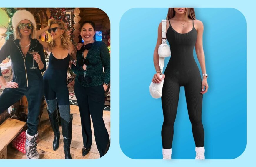 Kate Hudson's Stylish Jumpsuit: The Versatile Choice for Nights Out, Workouts, and Everything In Between