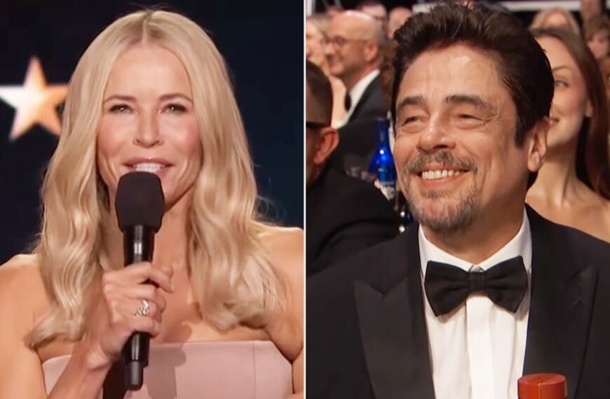 Benicio del Toro Shares His Thoughts on Chelsea Handler's Flirty Moment at the Critics Choice Awards
