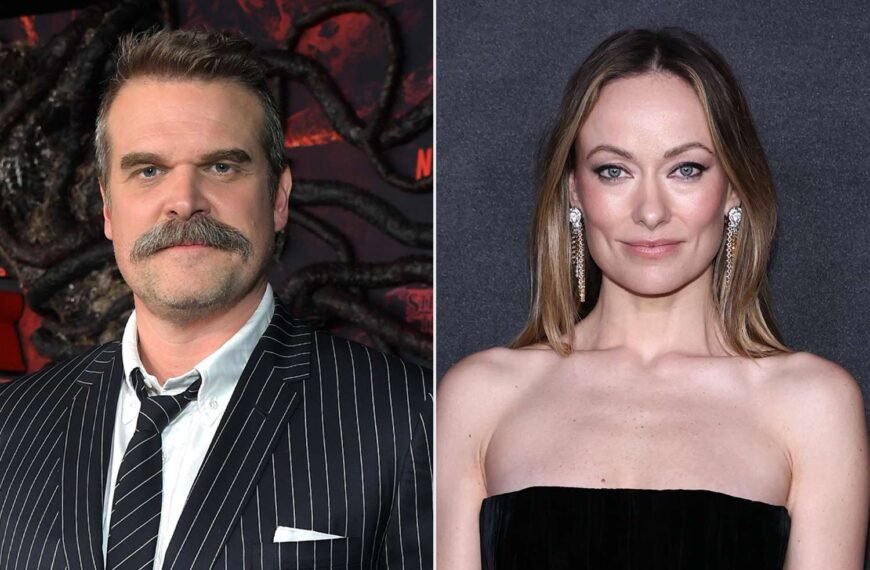David Harbour Leaves Upcoming Movie Behemoth After Filming with Olivia Wilde