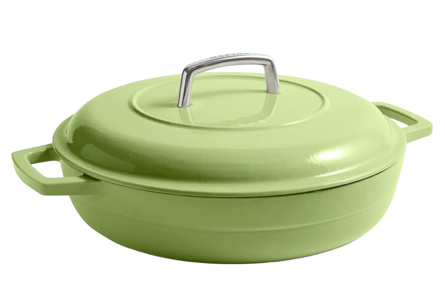 Amazon Martha by Martha Stewart 3.5 QT European Enameled Cast Iron Braiser