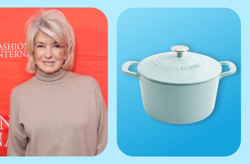 Martha Stewart’s Kitchen Line is on Sale at Amazon - Check Out the Affordable Dutch Oven Shoppers Love