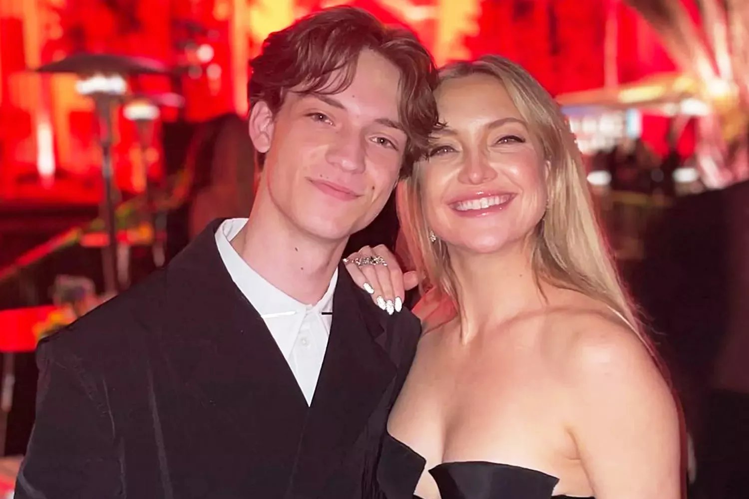Kate Hudson and son Ryder.