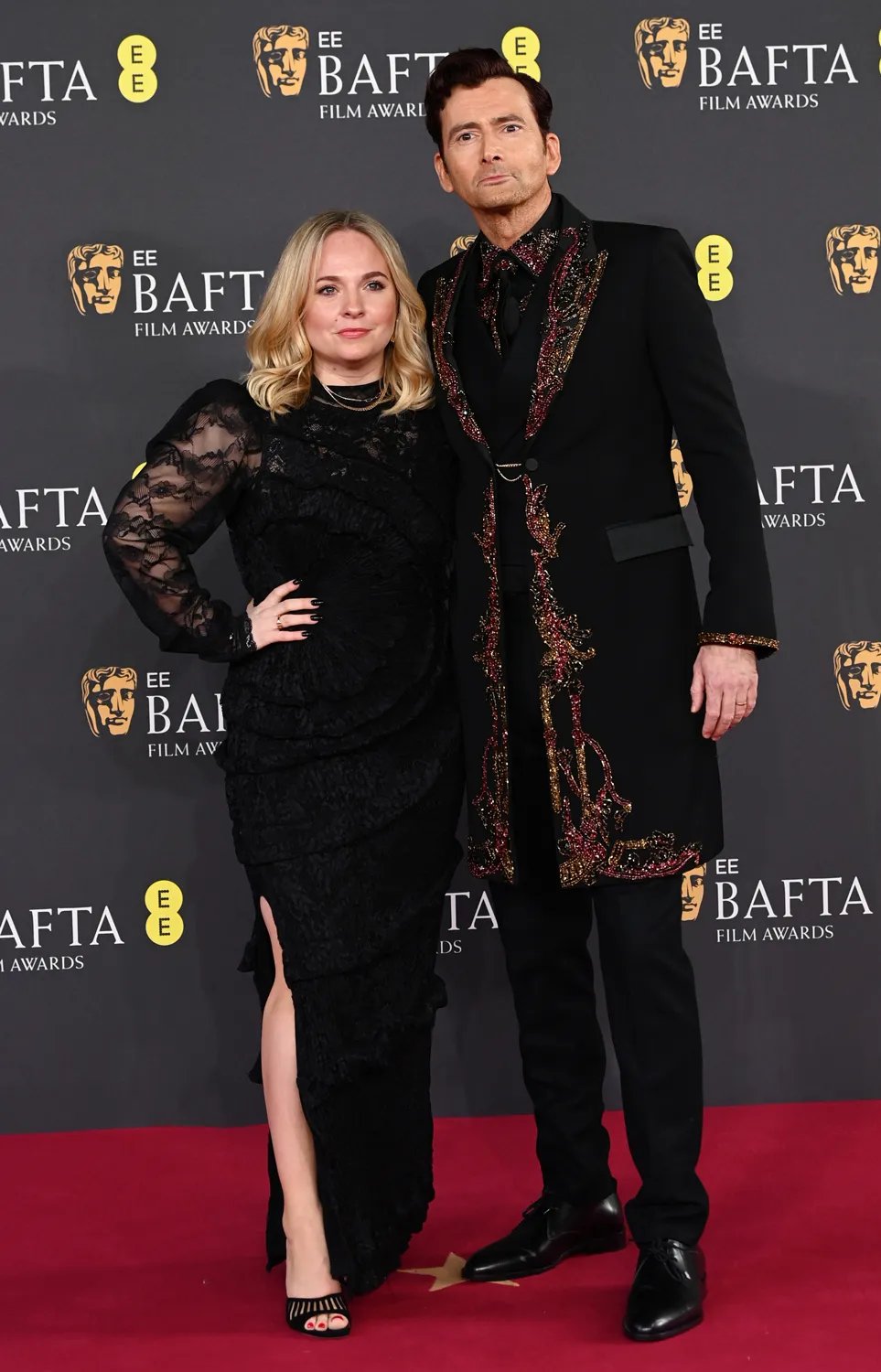 David Tennant and Georgia Tennant.