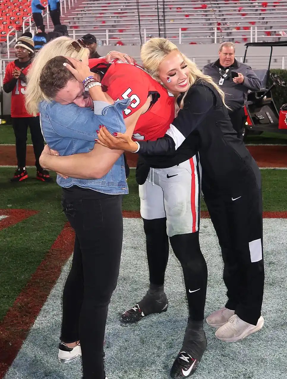 Carson beck and Kylie Beck