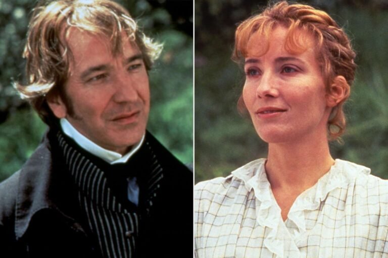 Emma Thompson Shares Alan Rickman's Joy in Playing a Heroic Character in Sense and Sensibility