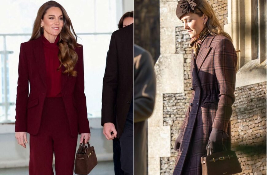 Kate Middleton's Stylish Chocolate Brown Suede Bag Has a Budget-Friendly Amazon Alternative That's Quickly Selling Out