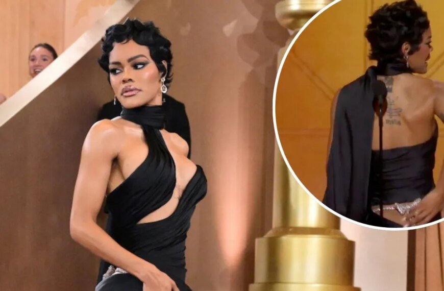 Teyana Taylor Dazzles at the 2026 Golden Globes with Her Stylish Diamond Thong
