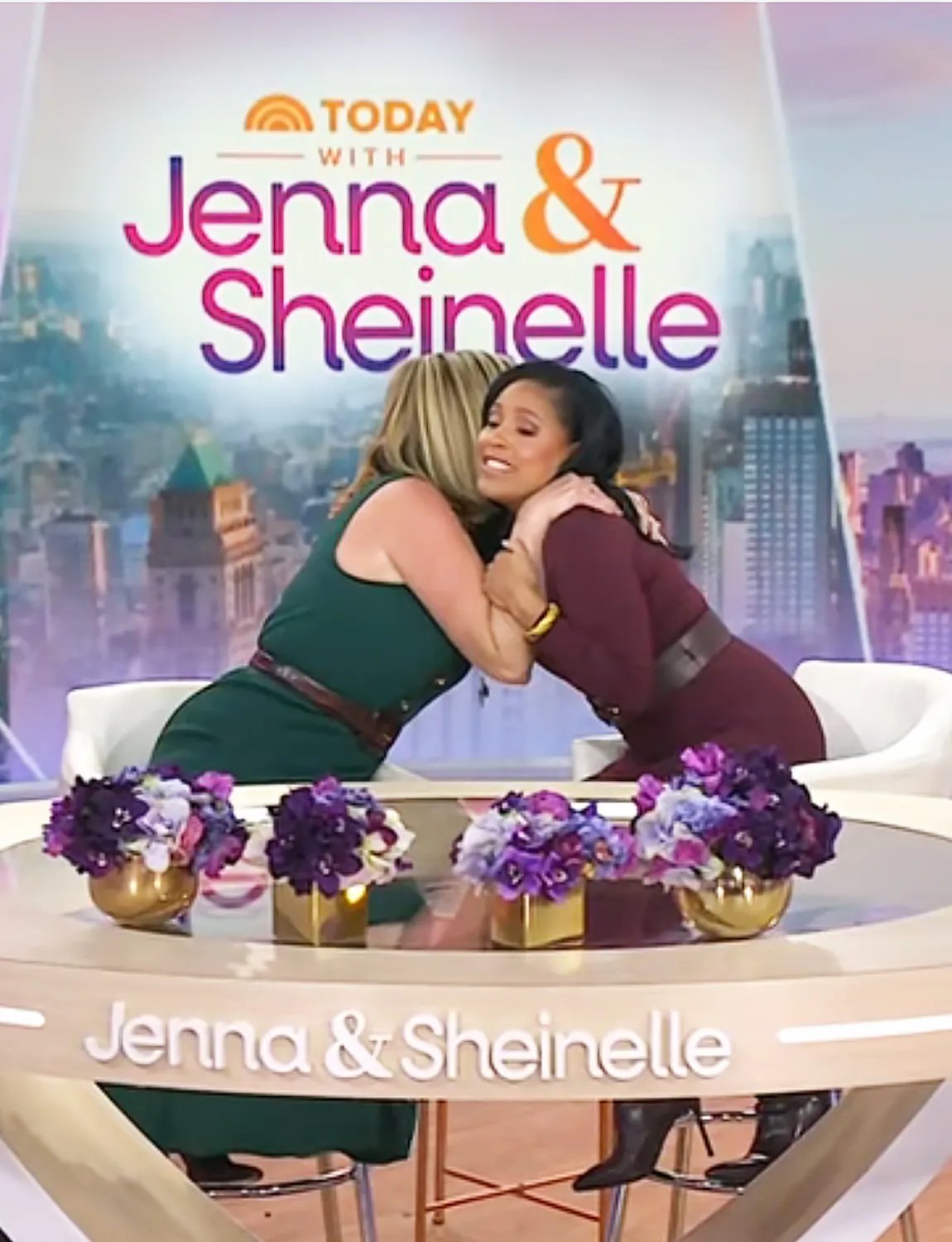 Sheinelle Jones first day.