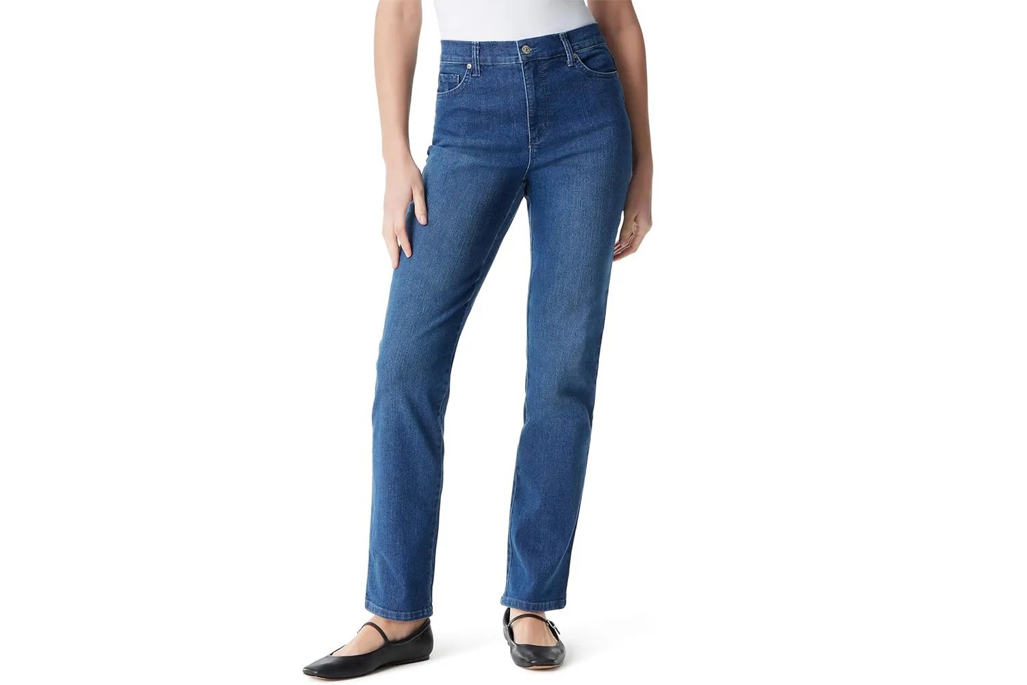 Amazon Gloria Vanderbilt Women's Amanda Classic High Rise Tapered Jean