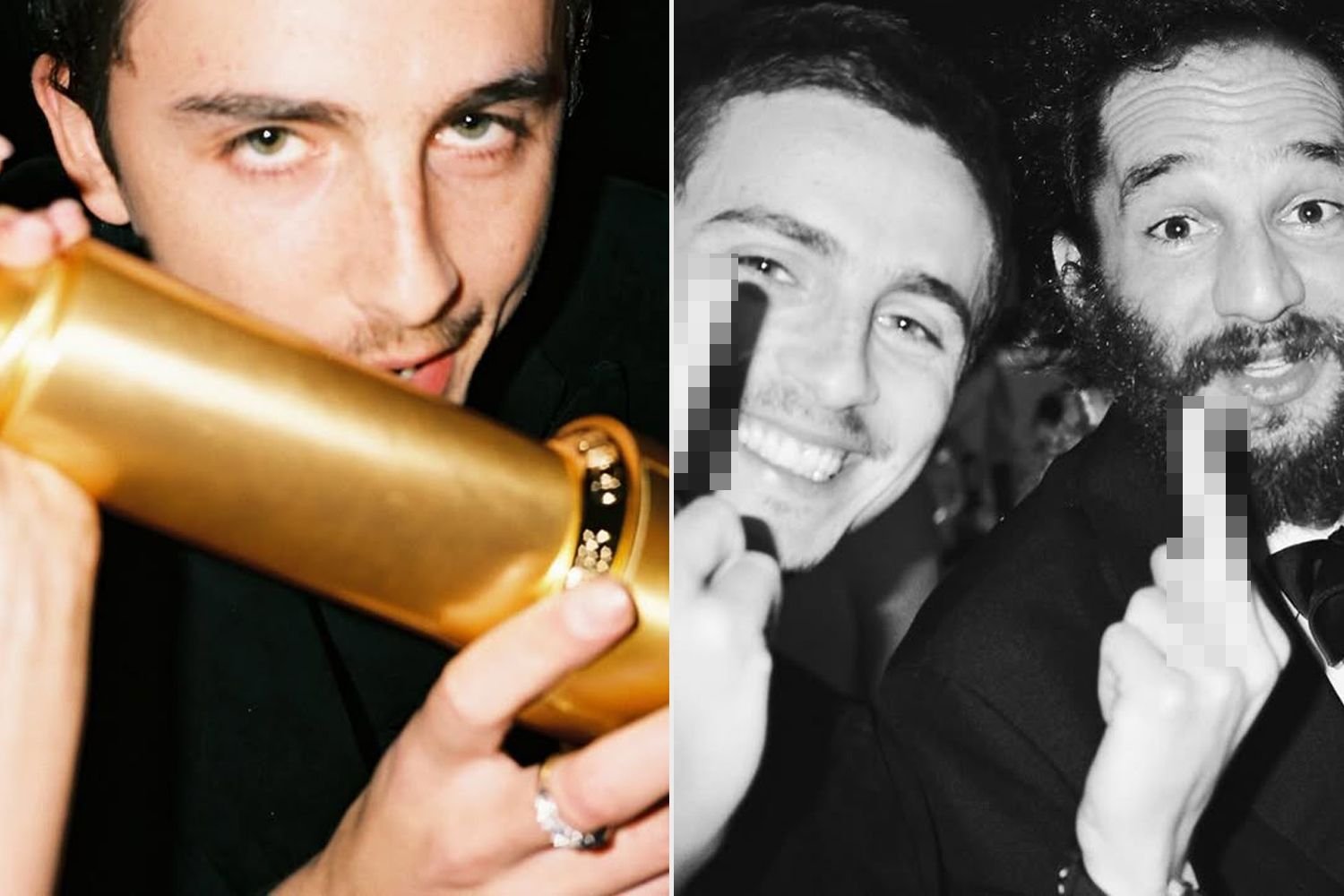 Timothée Chalamet Offers a Heartfelt Look at His Golden Globes Experience: Feeling Grateful