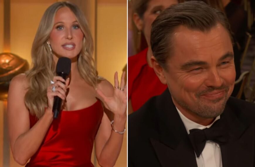 Nikki Glaser Takes a Playful Jab at Leonardo DiCaprio's Dating Life at the Golden Globes