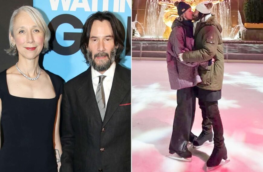 Keanu Reeves and Alexandra Grant Share a Sweet Moment at Rockefeller Center's Christmas Tree After Their Date Invitation