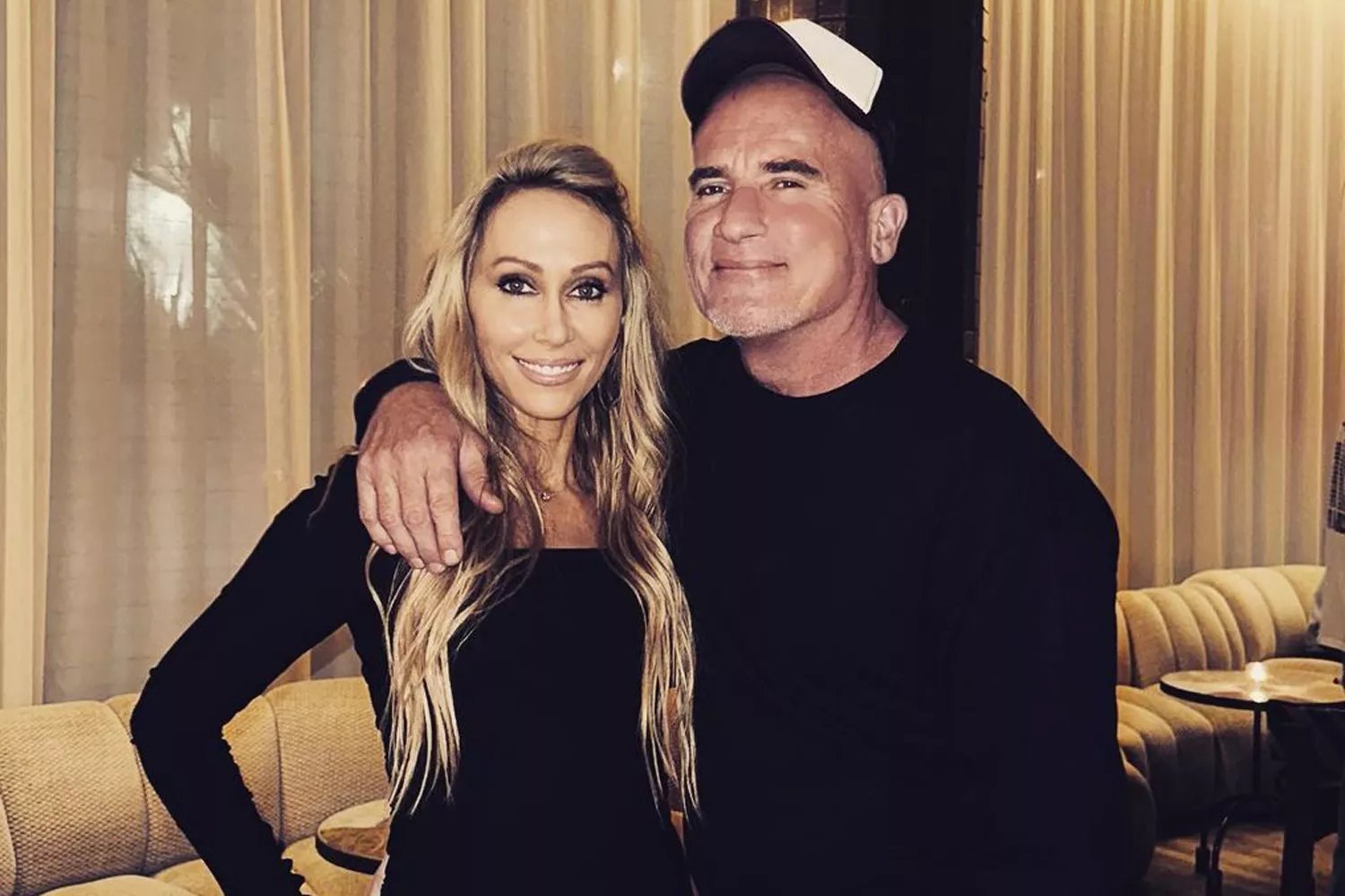 Tish Cyrus and Dominic Purcell