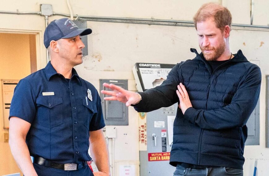 Prince Harry Shares Insight on California's Wildfire Response as 2026 Begins