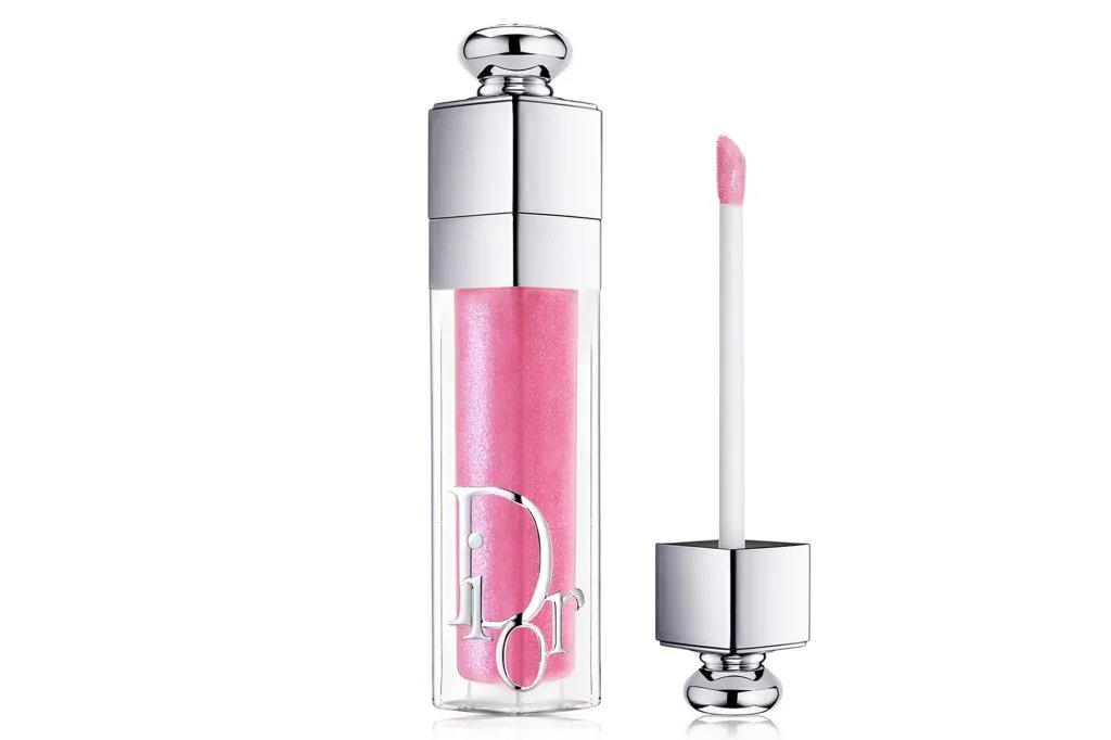 Dior Addict Lip Maximizer in pink shimmer.
