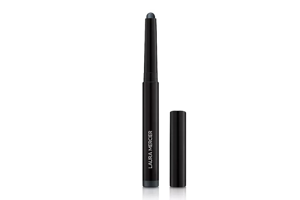 Laura Mercier caviar stick eye shadow in gray.