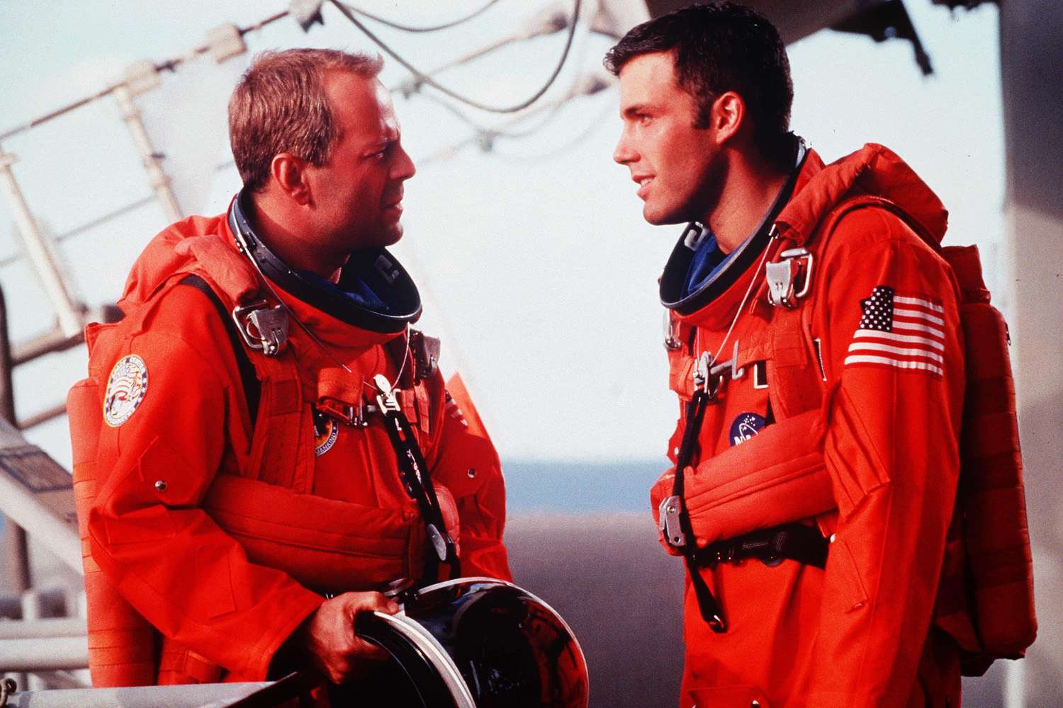 Ben Affleck Shares His Experience Filming a Tough Scene with Bruce Willis in Armageddon