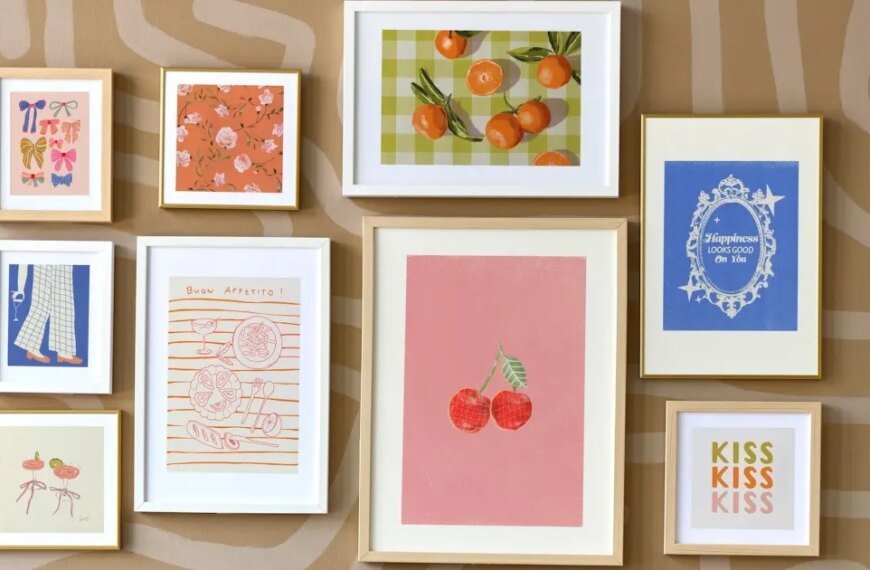 Start the New Year with a Personalized Gallery Wall Using Society6