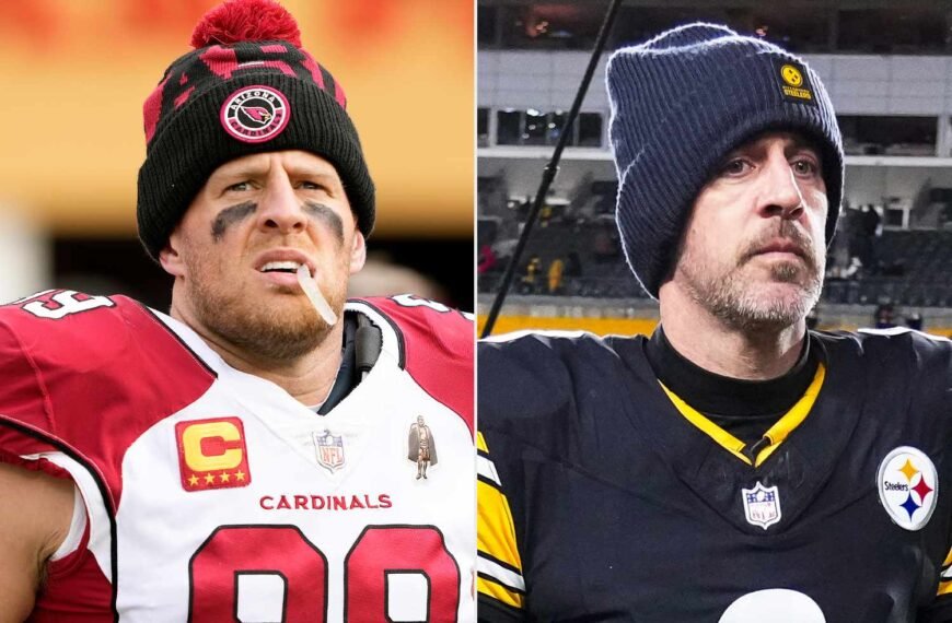 JJ Watt Addresses Steelers Locker Room on Aaron Rodgers' Reaction to Mike Tomlin's Departure