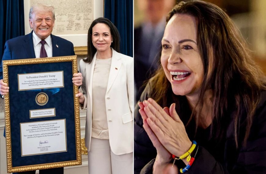Trump Receives the 2025 Peace Prize Medal, but the Nobel Committee Highlights a Different Winner