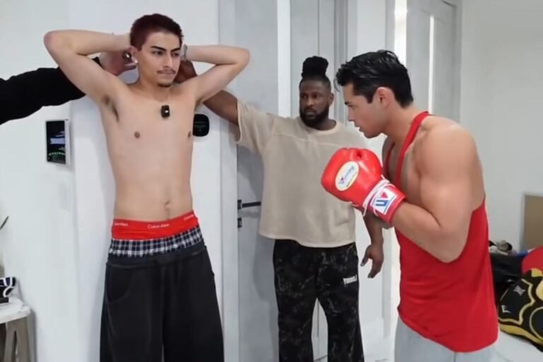 Ryan Garcia’s Video with Streamer Zavala Takes an Unexpected Turn, Prompting a 911 Call After Body Shot