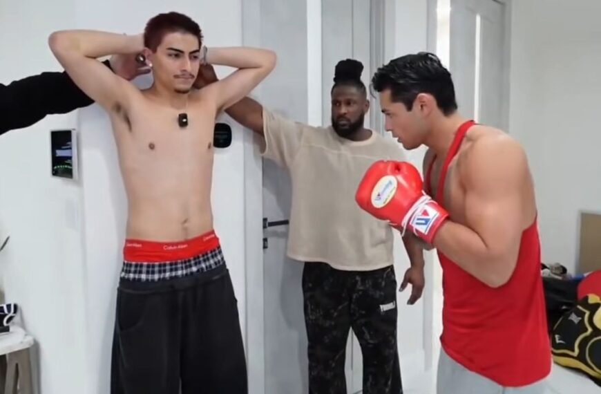 Ryan Garcia’s Video with Streamer Zavala Takes an Unexpected Turn, Prompting a 911 Call After Body Shot