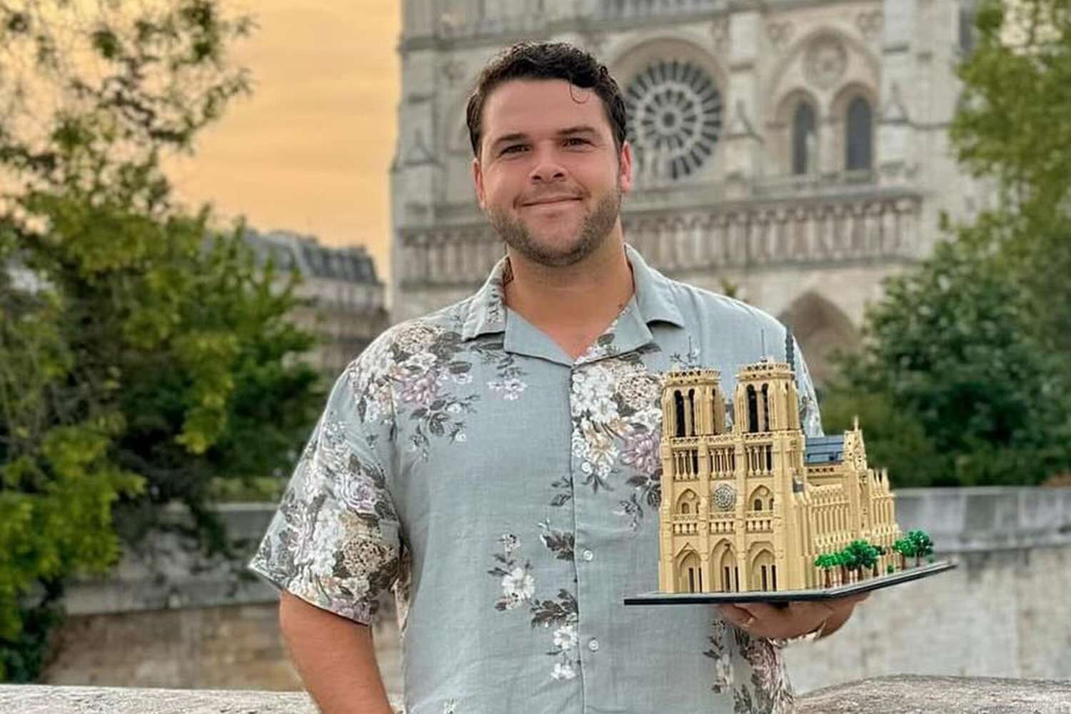 Man Enjoys 18 Hours Crafting Lego Models of Iconic Monuments