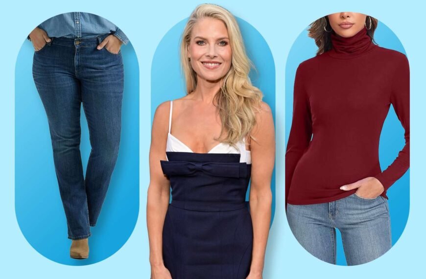 Get the Look: Ali Larter’s Chic ’90s Turtleneck and Jeans Outfit for Under $50 on Amazon