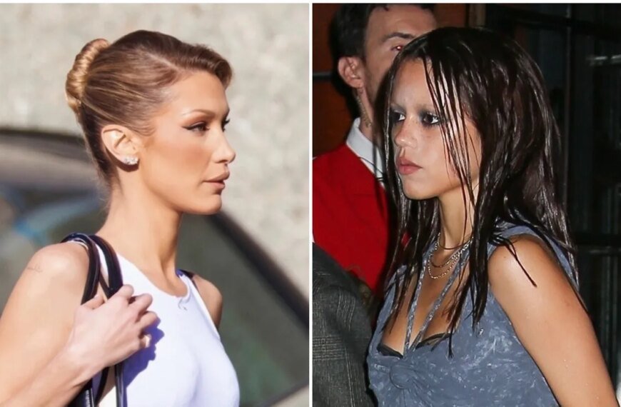 Bella Hadid Channels Jenna Ortega with a Stylish Reversible Bag for Under $80