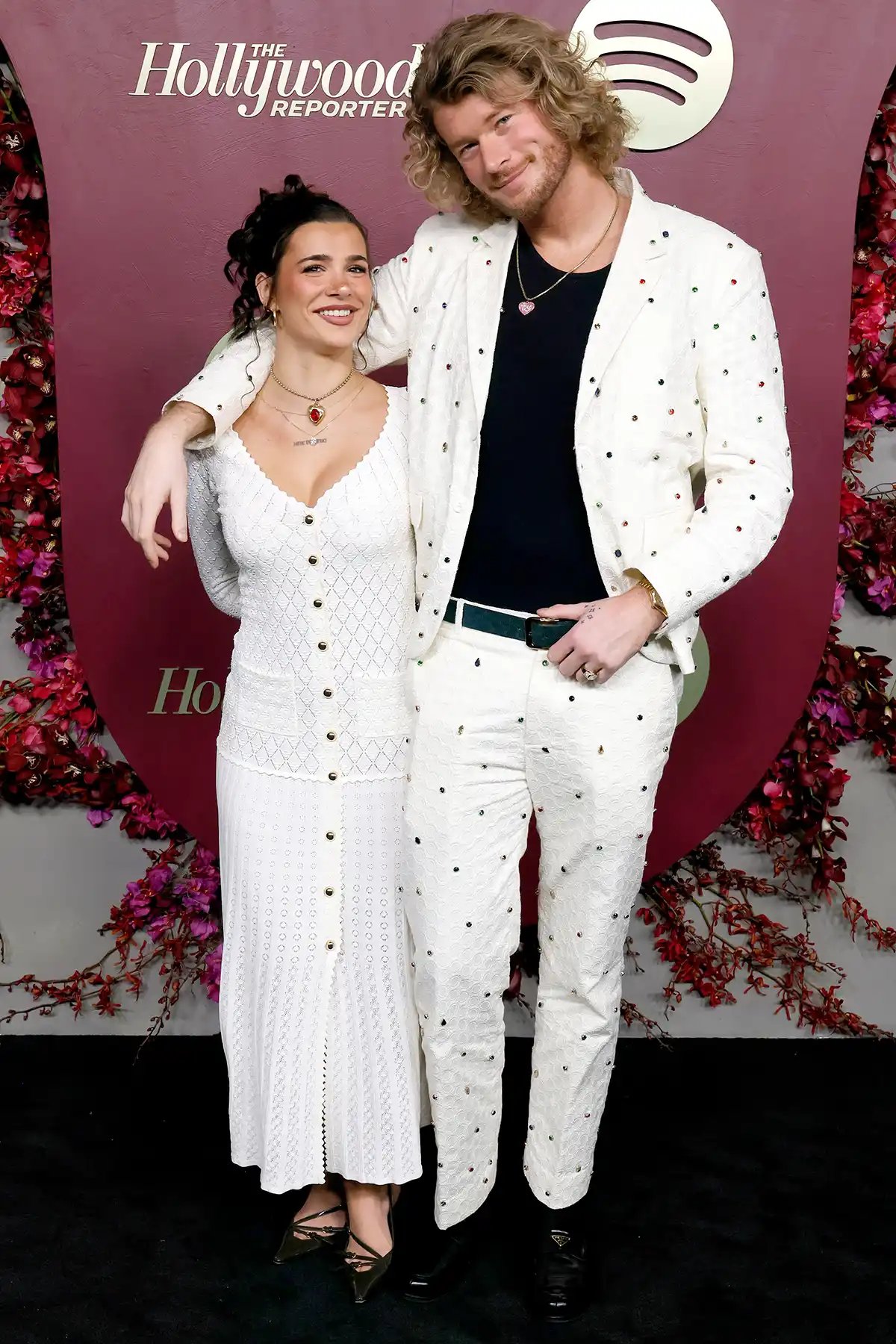 Ari Kytsya and Yung Gravy attend the Nominees Night: An Official Golden Week Event Hosted by The Hollywood Reporter and Spotify at The Lot at Formosa on January 08, 2026 in West Hollywood, California