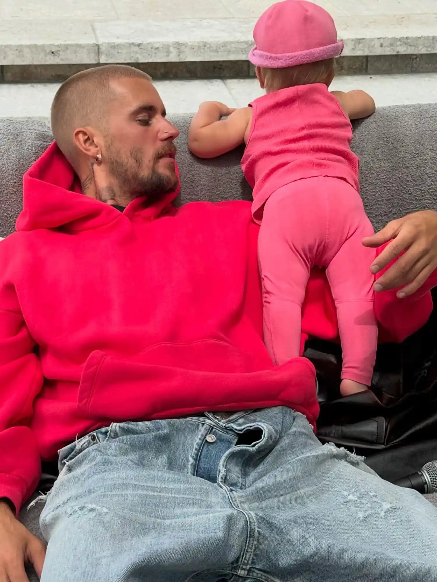 Hailey Bieber Raves Over Shirtless Snap of Husband Justin: ‘That’s Jack’s Dada’