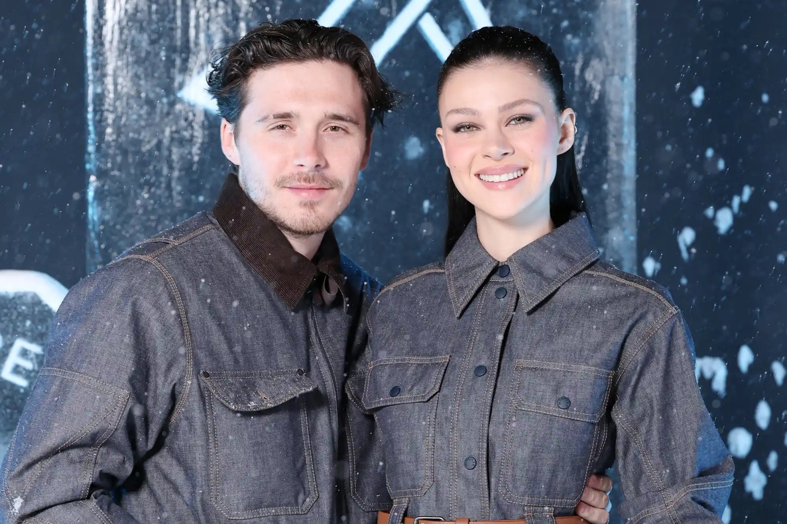 Brooklyn Peltz Beckham and Nicola Peltz attends the Moncler Grenoble Fall/Winter 2025 Show on March 15, 2025