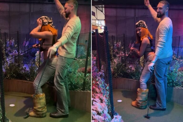 Megan Thee Stallion and Klay Thompson Share a Fun Moment on Their Post-Game Golf Date