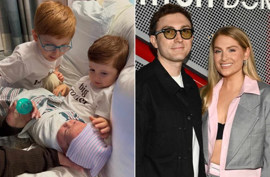 A Closer Look at Meghan Trainor and Daryl Sabara's Family: Meet Their Children Riley, Barry, and Baby Mikey