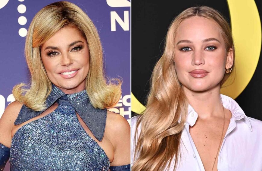 Shania Twain Shares Her Thoughts on Jennifer Lawrence Singing 'Any Man of Mine': 'What Passion and Energy!'