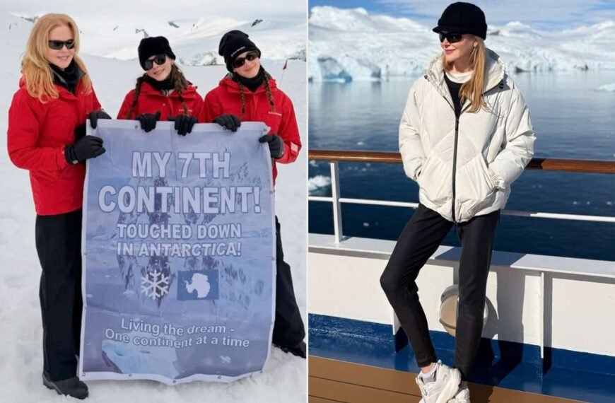 Nicole Kidman Enjoys Special Moments with Her Daughters in Antarctica After Separation from Keith Urban