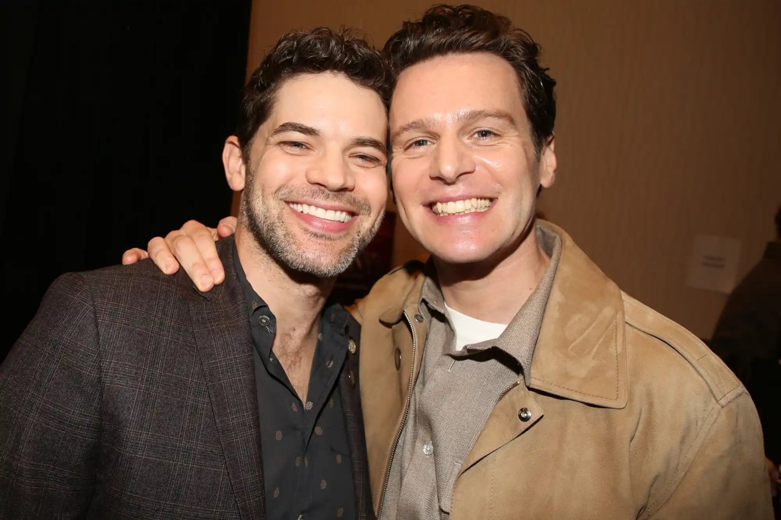 Jeremy Jordan and Jonathan Groff