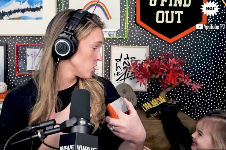 Kylie Kelce's 2-Year-Old Daughter Steals the Show During Podcast Recording