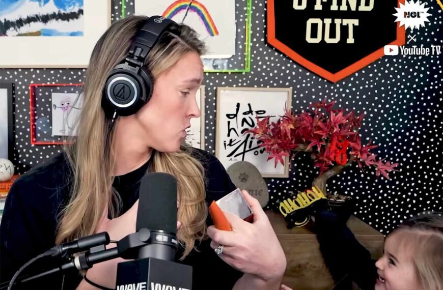 Kylie Kelce's 2-Year-Old Daughter Steals the Show During Podcast Recording