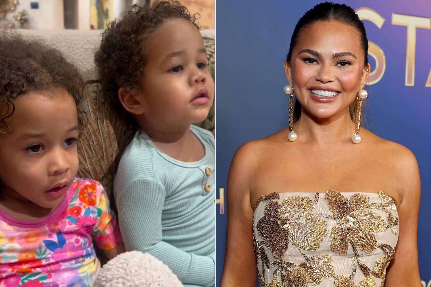 Chrissy Teigen's Kids Adorably React to Seeing Her on TV: "That's Momma!"